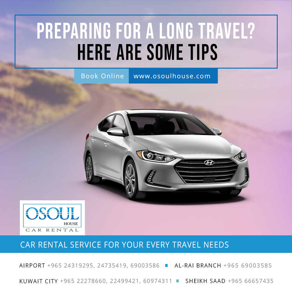 Preparing for a long Travel? Here are some tips