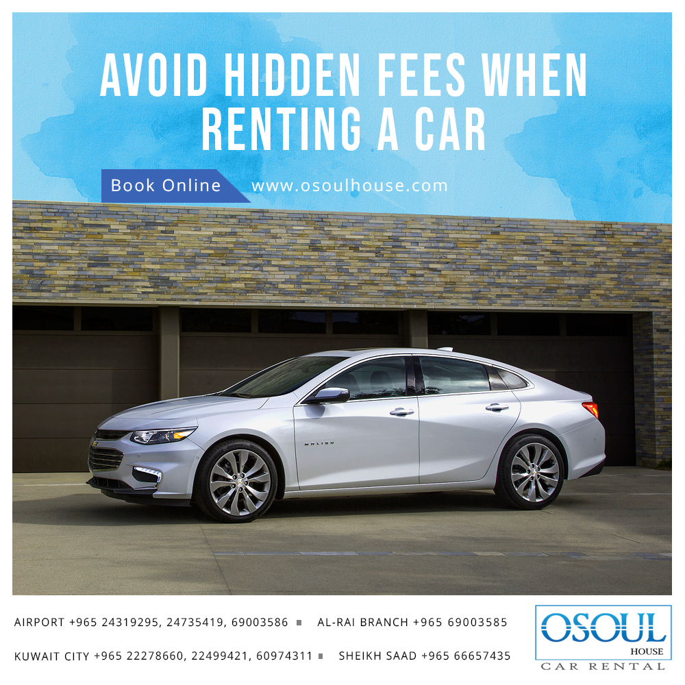 Avoid Hidden Fees When Renting a Car