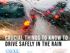 Crucial Things To Know to Drive Safely in the Rain