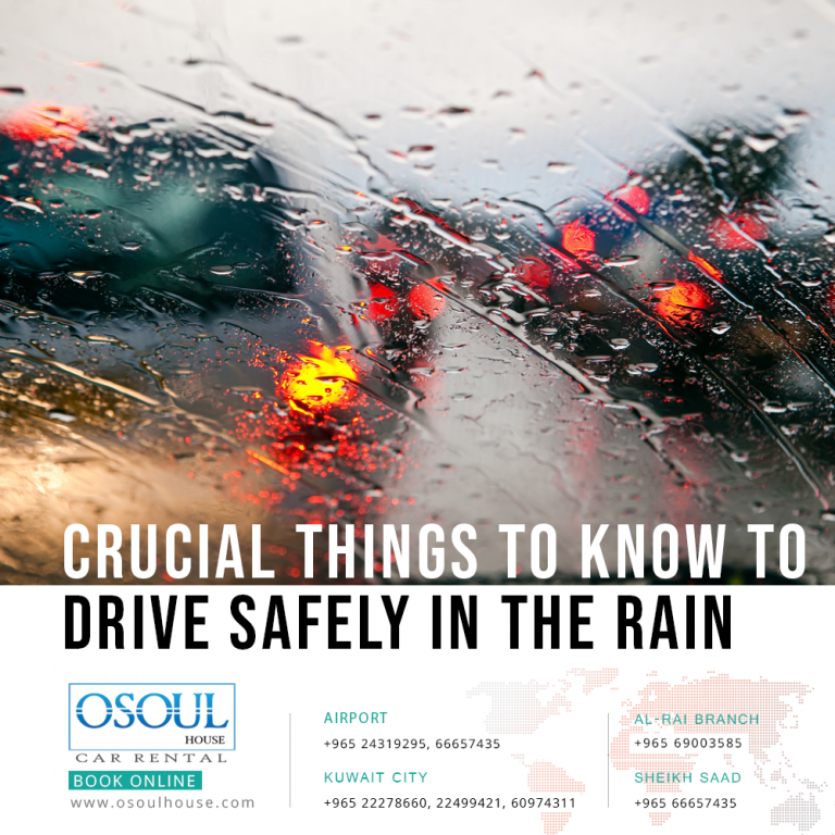 when driving in heavy rain drivers should use
