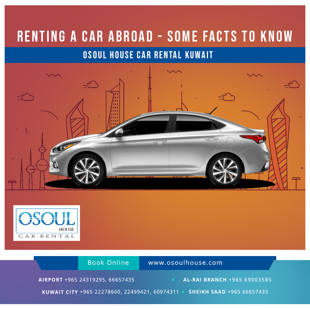 Renting a car abroad, some facts to know